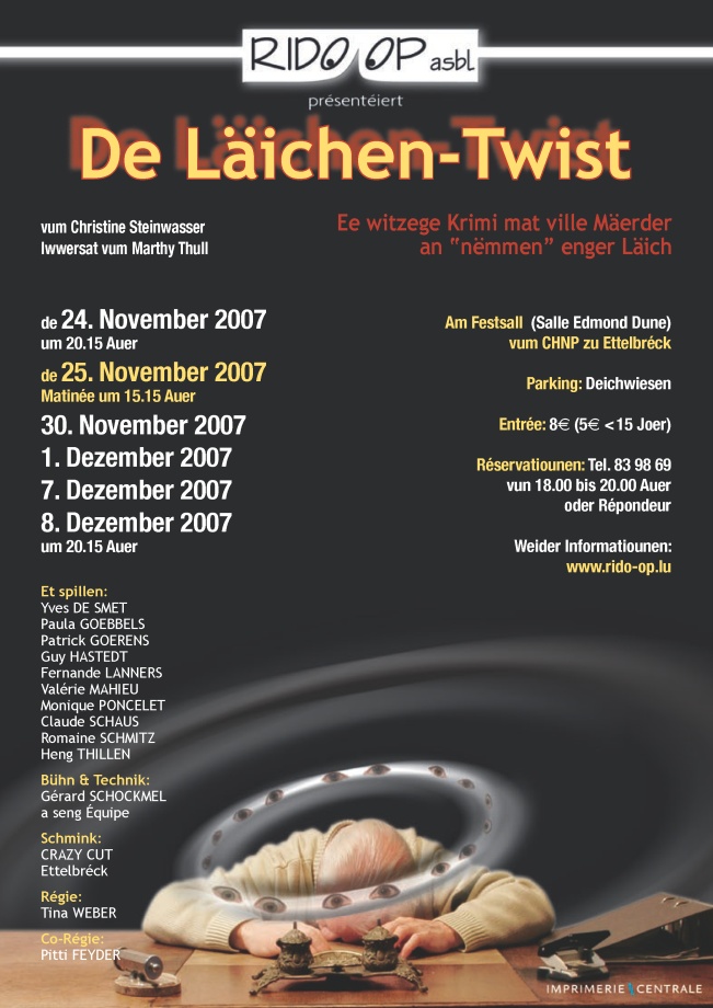 Plakat Läichen Twist